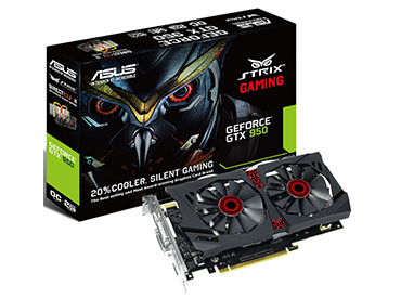 Placa de Video ASUS STRIX GTX™ 950 DirectCU II 2GB GDDR5