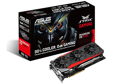 Placa de Video ASUS STRIX R9 FURY - DC3 4G GAMING