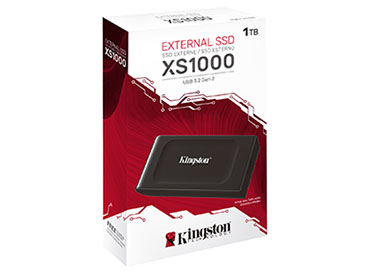 SSD externo Kingston XS1000 1TB USB 3.2 Gen 2