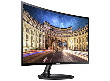 Monitor LED Samsung Curvo  24" Full HD C24F390 - HDMI - VGA