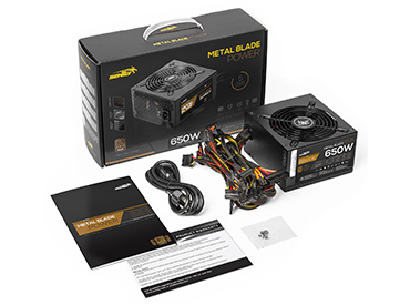 Fuente Sentey 650W Metal Blade Power 80+ Bronze (MBP650-HS)