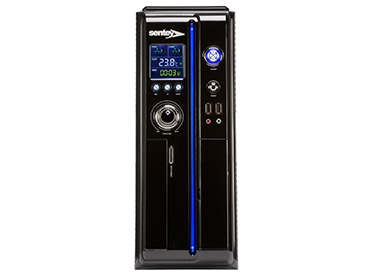 Gabinete Slim Sentey SS2-2220 con fuente 450W - LCD