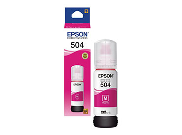 Botella de Tinta Magenta Epson 504 (T504320-AL)