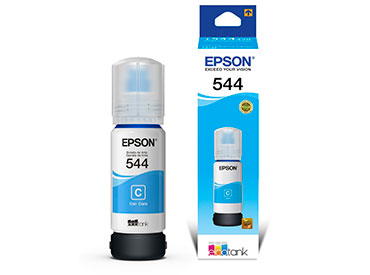 Botella de Tinta Cian Epson 544 (T544220-AL)