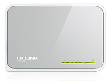 Switch TP-Link de 5 Puertos 10/100Mbps (TL-SF1005D) 