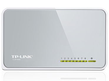 Switch TP-Link de 8 Puertos 10/100Mbps (TL-SF1008D) 