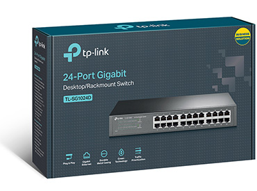 Switch de 24 Puertos Gigabit TP-Link (TL-SG1024D)