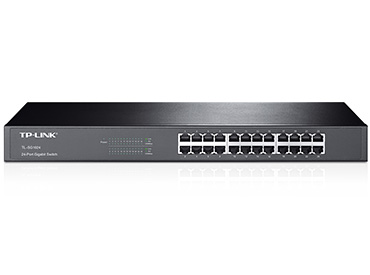 Switch TP-Link de 24 Puertos 10/100/1000Mbps (TL-SG1024) Rackeable