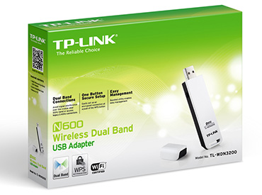 Adaptador de red USB wireless N TP-Link TL-WDN3200 de 300Mbps