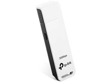 Adaptador de red USB wireless N TP-Link TL-WN821N de 300 Mbps