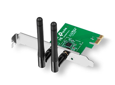 Placa de red Wireless N PCI-Express TL-WN881ND de 300 Mbps