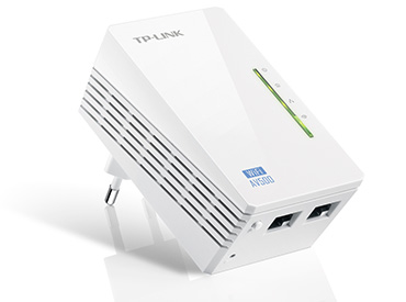 Extensor Powerline WiFi AV500 a 300 Mbps TP-Link (TL-WPA4220)