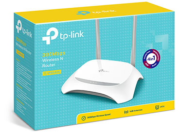 Router Wireless-N 300Mbps TP-Link (TL-WR840N) - 2 Antenas