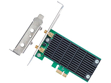 Placa de red Wireless PCI-Express ARCHER T4E Banda Dual AC 1200