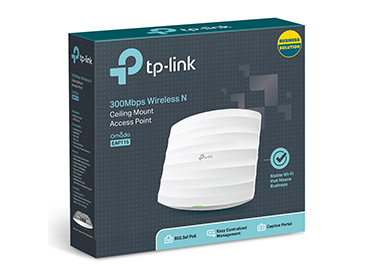 Punto de Acceso Gigabit Inalámbrico N a 300Mbps con Montaje de Techo TP-Link (EAP115)