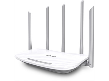 Router Wireless de Banda Dual AC1350 TP-Link (Archer C60) - 5 Antenas