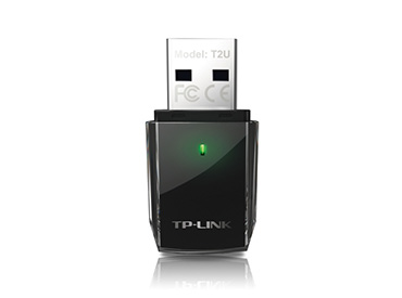 Adaptador de red USB wireless Banda Dual AC600 TP-Link ARCHER T2U