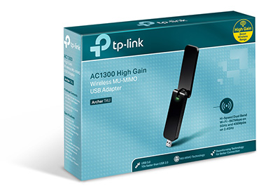 Adaptador de red USB wireless Banda Dual AC1300 TP-Link ARCHER T4U