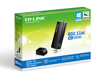 Adaptador de red USB wireless Banda Dual AC1200 TP-Link ARCHER T4U