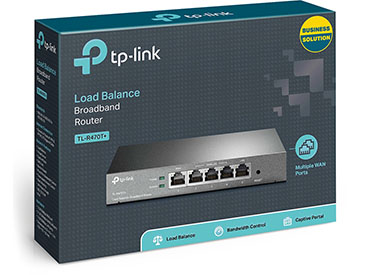 Router de Banda Ancha con Balanceo de Carga TP-Link (TL-R470T+)
