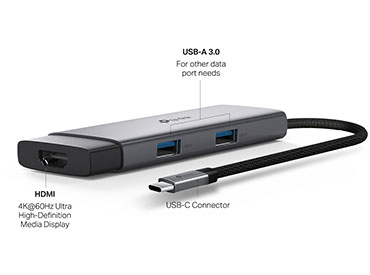 Hub USB-C 5 en 1 con Puerto HDMI y Carga Rápida de 100W TP-Link UH5020C