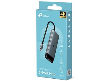 Hub USB-C 5 en 1 con Puerto HDMI y Carga Rápida de 100W TP-Link UH5020C