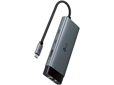 Hub USB-C 6 en 1 con HDMI, Ethernet y Carga Rápida TP-Link UH6120C