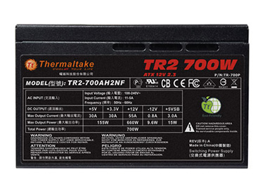 Fuente ThermalTake TR2 700W - TR2-700AH2NFB