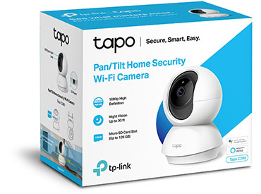 TP-Link Cámara de seguridad Pan / Tilt para el interior del hogar con Wi-Fi (Tapo C200)