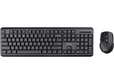 Combo de Teclado y Mouse inalámbricos Trust Ody