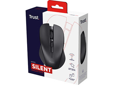 Mouse inalámbrico Trust Mydo Silent Click