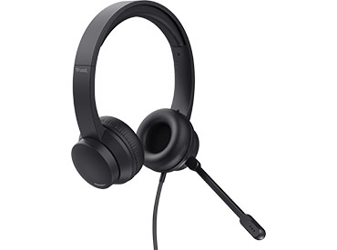 Auriculares con Micrófono para PC Trust Ayda USB