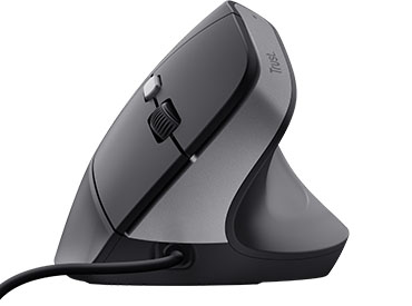 Mouse ergonómico Trust Bayo II - Negro