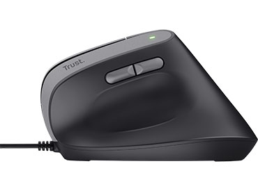 Mouse ergonómico Trust Bayo II - Negro