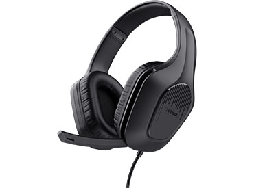 Auriculares Gaming Livianos Trust GXT 415 Zirox - Black