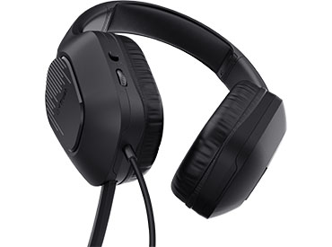 Auriculares Gaming Livianos Trust GXT 415 Zirox - Black