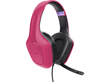Auriculares Gaming Livianos Trust GXT 415P Zirox - Pink