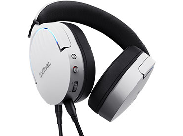 Auriculares Gaming 7.1 USB Trust GXT 490W Fayzo - White
