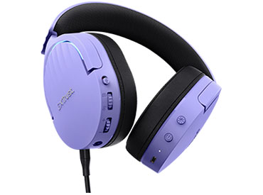 Auriculares Gaming Inalámbricos Trust GXT 491P Fayzo - Purple