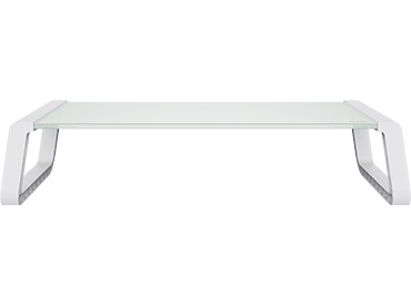 Soporte para monitor de cristal templado Trust Monta - Blanco