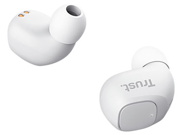 Auriculares inalámbricos Bluetooth Trust Nika Compact - Blanco