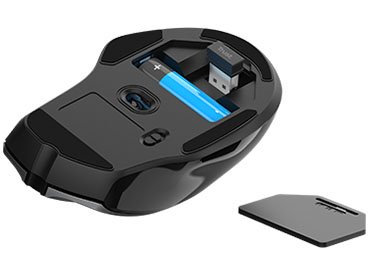 Mouse inalámbrico ergonómico Trust Nito