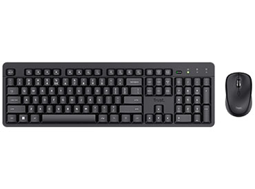 Combo de Teclado y Mouse inalámbrico y silencioso Trust Ody II