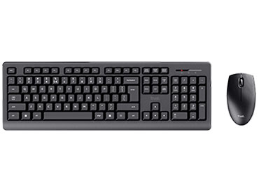 Combo de Teclado y Mouse inalámbrico Trust Primo