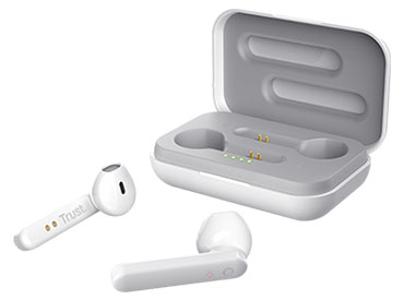 Auriculares inalámbricos Bluetooth Trust Primo Touch - Blanco