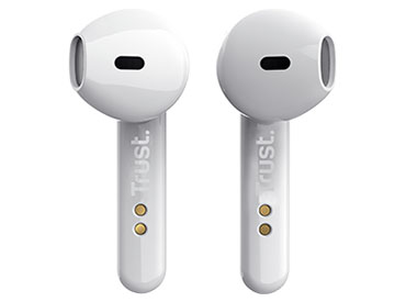Auriculares inalámbricos Bluetooth Trust Primo Touch - Blanco