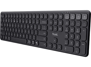 Teclado inalámbrico multidispositivo Trust Vaiya