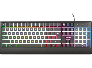 Teclado Gaming con iluminación Trust Ziva