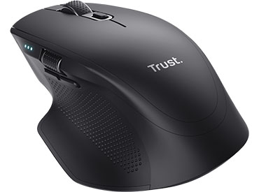 Mouse inalámbrico multidispositivo Trust Ozaa+ - Negro