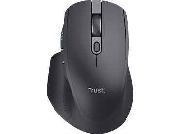 Mouse inalámbrico multidispositivo Trust Ozaa+ - Negro